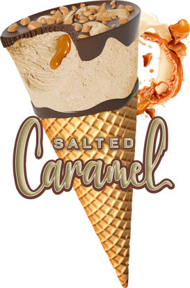 Picture of GLASS SALTED CARAMEL 12ST